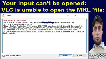 How To Fix VLC is Unable To Open The MRL File