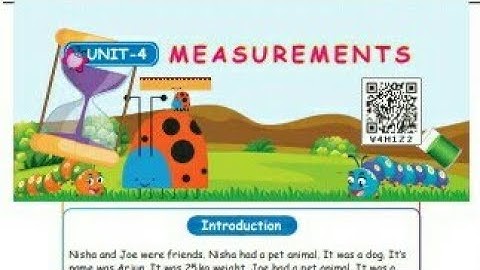 4th std Maths - Term 2 - Unit 4 - Measurements