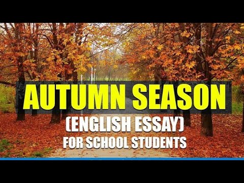 essay on autumn in kashmir