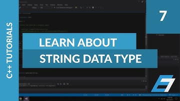 C++ Programming Tutorials - 7 - Strings - Eric Liang