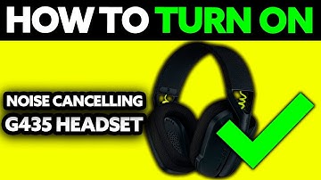 How To Turn ON Noise Cancelling on G435 Headset? (2025)