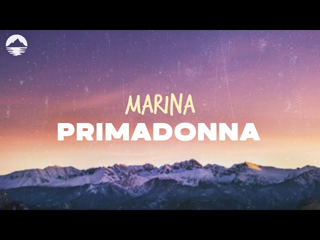 MARINA - Primadonna (I know I've got a big ego) | Lyrics class=