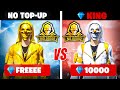 Top 1 GOLDEN CRIMINAL😱 Vs ₹10,000 Criminal Bundle😳 - Garena Free Fire