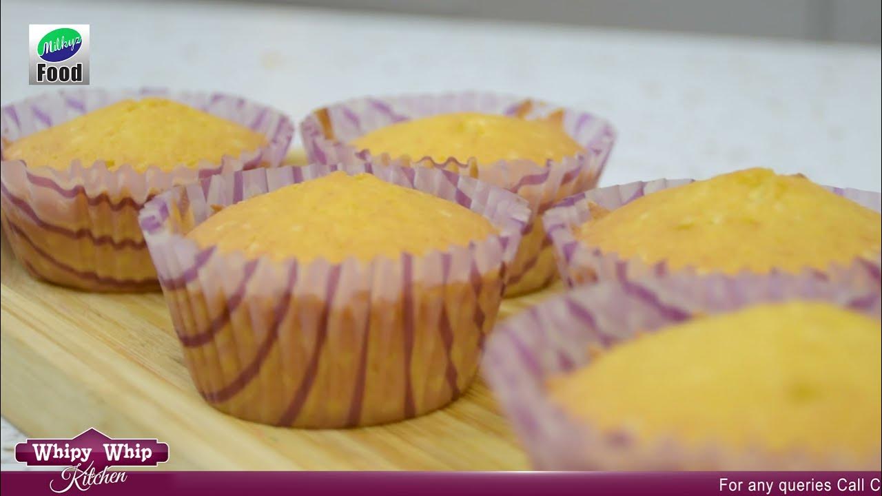 CUPCAKE WITH SHORTENING RECIPE BY MILKYZ FOOD DEMONSTRATING RECIPE OF
