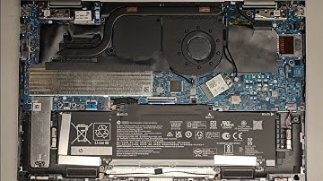 HP ENVY x360 2-in-1 15-ew0053TU Disassembly RAM SSD Hard Drive Upgrade Battery Replacement Repair