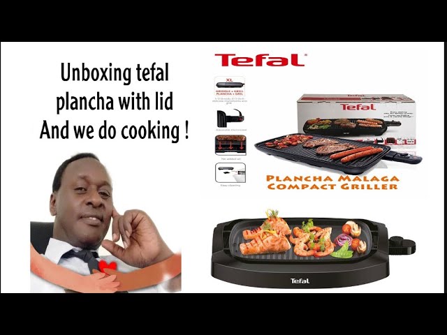 Tefal – cb6a0830 – Elektrische Grillplatte, 2000 W, 50 x 26 cm, Schwarz