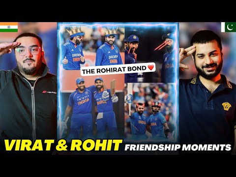Virat Kohli & Rohit Sharma Friendship Moments REACTION 