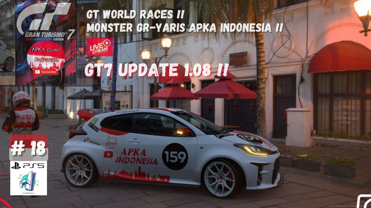 PS5 Gran Turismo 7 Update 1.08 GT World Race MANDALIKA Liveries !! ( Livestream RTX)
