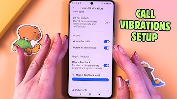 How to Enable or Disable Call Vibrations on POCO F6