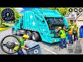 Garbage Truck Simulator 3D Real City Trash Dumping 