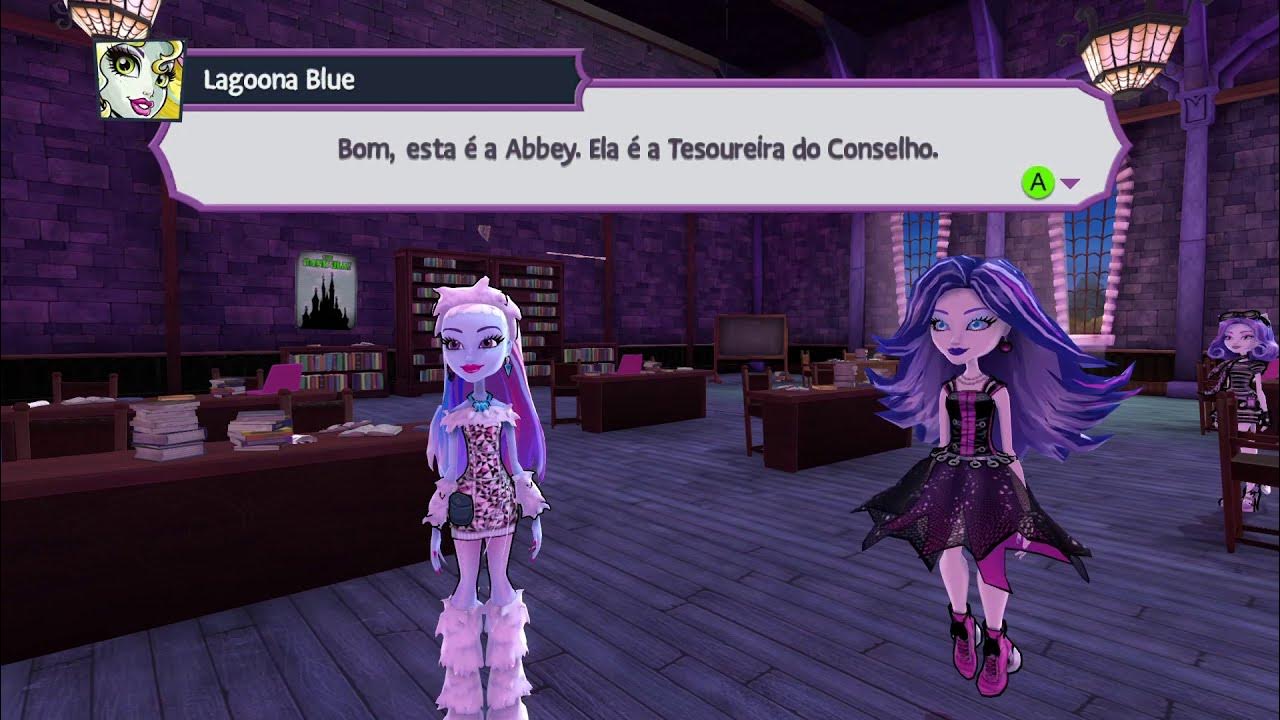 Monster high: O novo fantasma da escola - gameplay - parte 1 (jogo para  PS3/Wii/Xbox 360) 