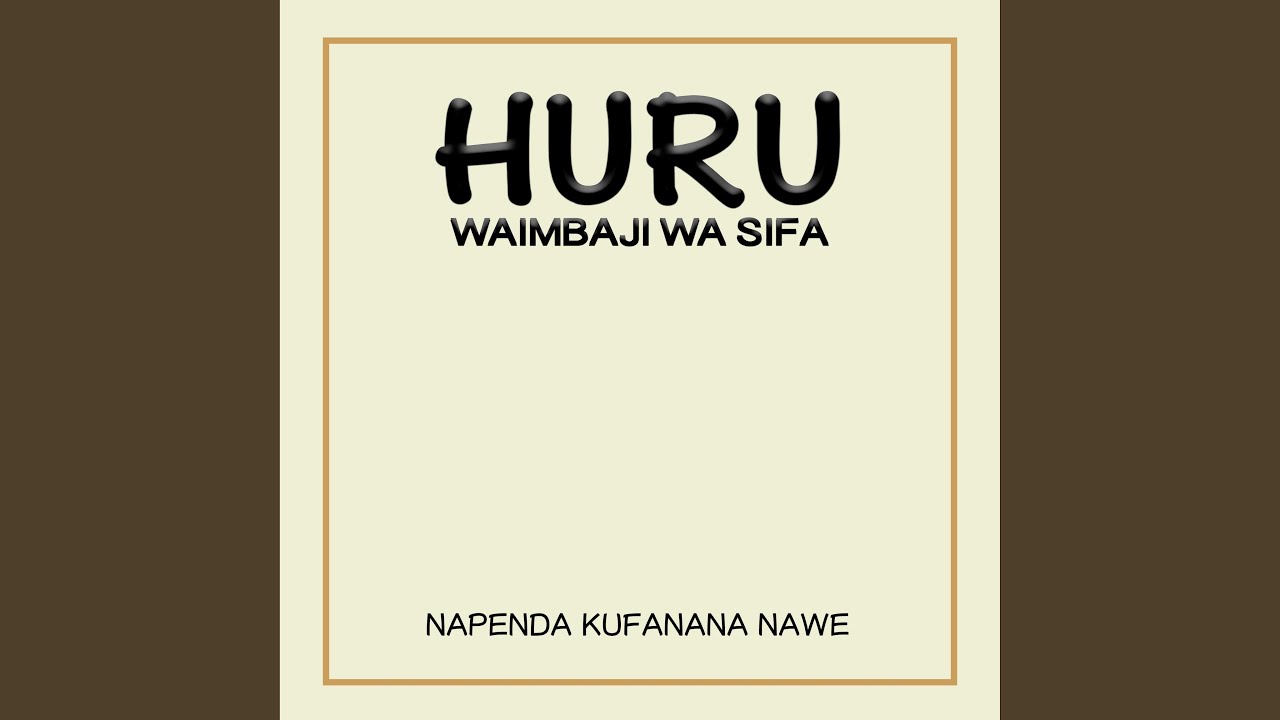 Napenda Kufanana Nawe