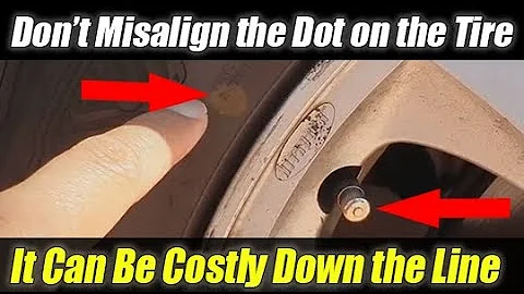 Meaning of Red / Yellow Dot on the Tire and How You Can Use it Correctly