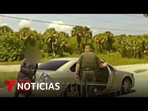 En video: policías de Florida quedan atrapados en emboscada | Noticias Telemundo
