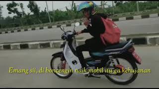 Snap Wa motor astrea motor tua ,jangan malu punya pacar punya motor astrea