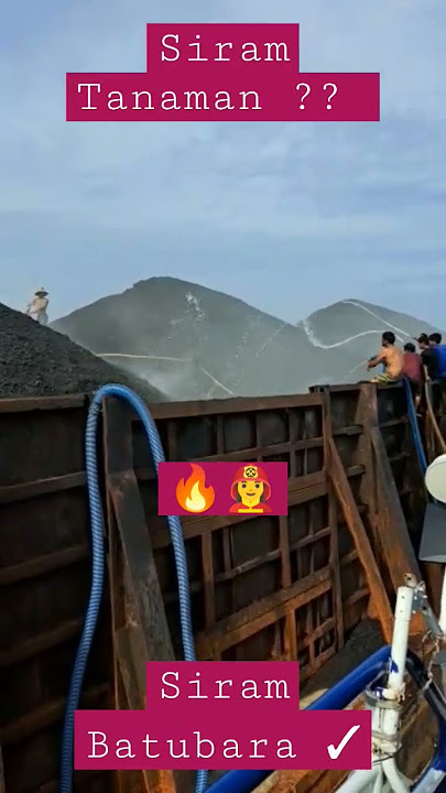 Kebakaran !!? 🔥🔥 Pemadaman Api Batubara on Barge #fireefire #fire #api #shorts #algoritmayoutube