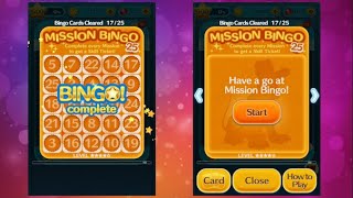 Disney Tsum Tsum - Mission Bingo 25 Complete! 