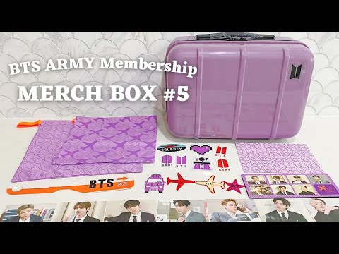 BTS Merch Box #8 Unboxing 