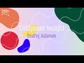 Composer insights with ondej admek  birmingham contemporary music group