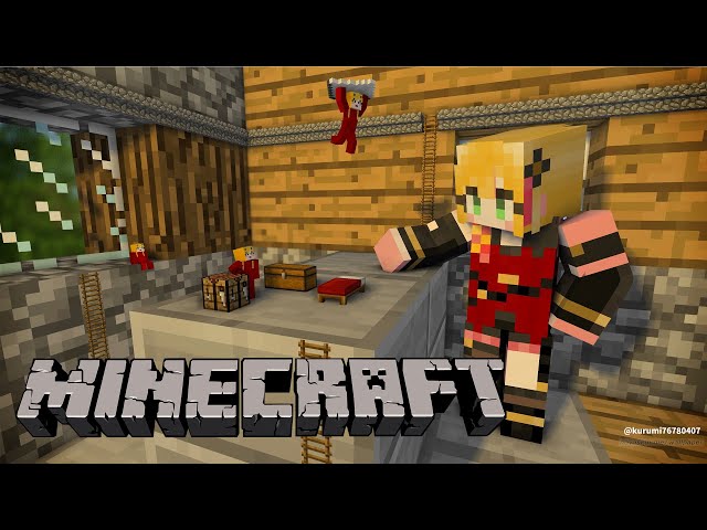 【Minecraft | 🌈 KRサーバー】 倉庫として使える建物を作りたい！その２！ 【にじさんじ | セフィナ】のサムネイル