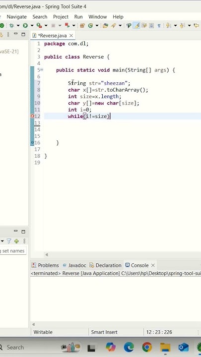 Reverse a String using Java |Java Reverse | How to reverse a code | # ...