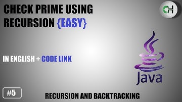 Check prime number  | Check prime using recursion number   | Check prime using recursion in java