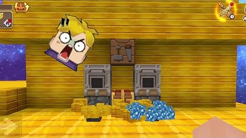 trying all duplicate glitch in Skyblock (blockman go)