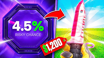 SKINCLUB INSANE 4.5% CHANCE UPGRADE?! it paid $1,200... (Skinclub Promo Code 2025)