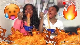 EXTREME 2x Spicy Noodles Challenge 🥵🔥 *This Is Torture!*