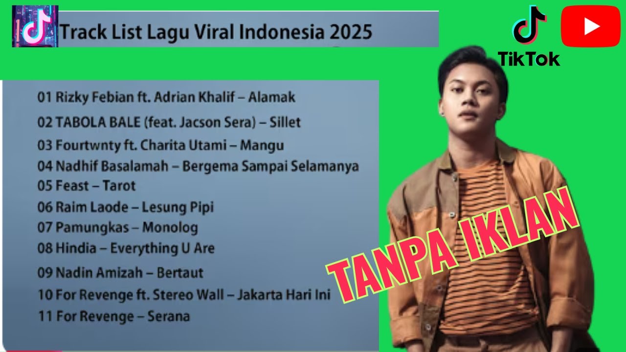 Update Terbaru: Lagu TikTok & Spotify Viral 2025 | TANPA IKLAN