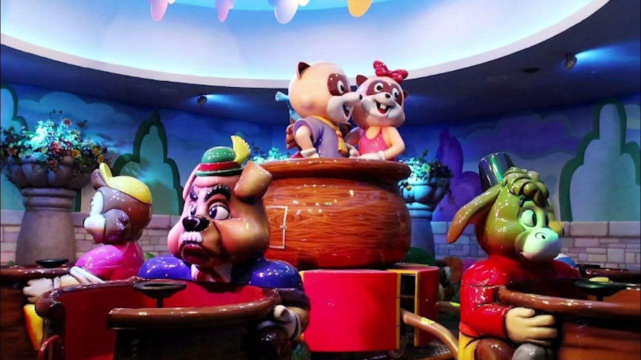 Lotte World, Seoul Korea, Rides Attraction, Swing Pang Pang, 롯데월드, 스윙팡팡