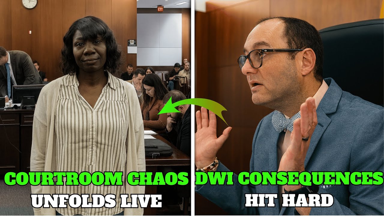 Judge Drops Harsh Warning After DWI Plea  Chaos Erupts in Courtroom