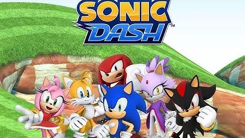 Sonic Dash - Endless Runner Gameplay Walkthrough Part 1 -Tutorial [iOS/Android Games]