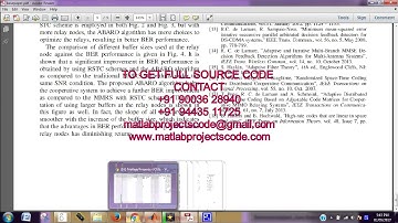 Matlab code for Adaptive Buffer-Aided Space-Time Coding for Multiple-Antenna Cooperative Wireless