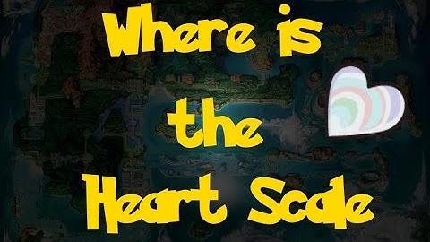 Where Is: The Heart Scale (Location 6) (Pokemon Alpha Sapphire/Omega Ruby)