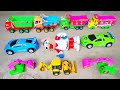 Gadi wala cartoon  toy helicopter ka truck jcb tractor