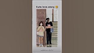 cute love story 🥰#shortsfeed #song #trending #love #couple #tiktok