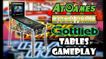 AtGames Pinball Gottlieb Tables Gameplay!!