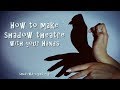 Как сделать театр теней руками для детей | How to make shadow theatre with hand for children