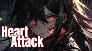 Nightcore | Spedup ↣ Heart Attack (Metal Cover)