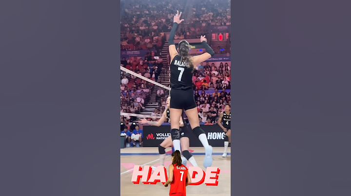Çin 🇨🇳🇹🇷 Türkiye / Hande Baladın müthiş bitiriyor #Volleyball