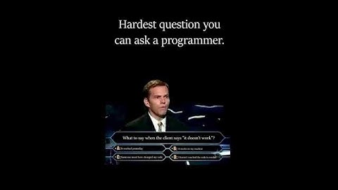 The hardest one ever  #memes #funny #programming #programmerhumor #ai #reels #chatgpt #devlife #meme