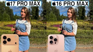 iPhone 17 Pro Max Vs iPhone 16 Pro Max Camera Test Comparison | New Look!