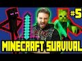 Minecraft Survival Bölüm 5 - Tehlikeli Madenler  [ 1.10.2 ] /w Gitaristv /w T.E.O /w Eso