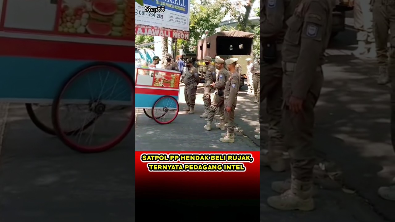 SATPOL PP GAK JADI NGEBORONG RUJAK 