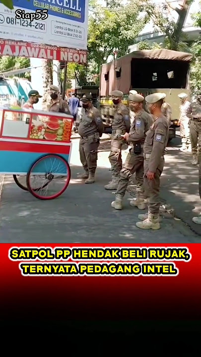 SATPOL PP GAK JADI NGEBORONG RUJAK #bravo #intel #intelmenyamar #viral