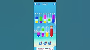 Water Sort - Color Puzzle Game Level 9 | Water Sort Puz Level 9