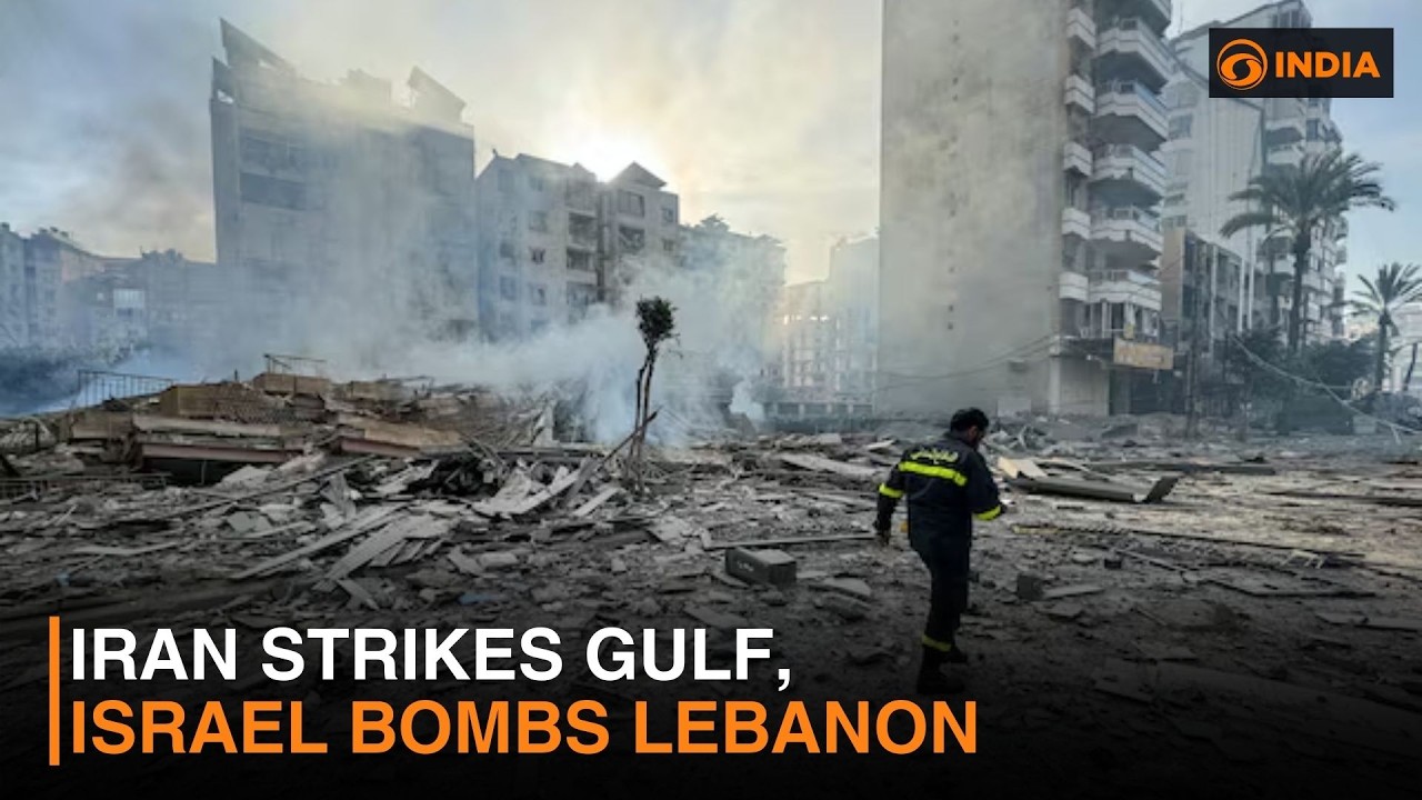 Iran strikes Gulf, Israel bombs Lebanon | DD India