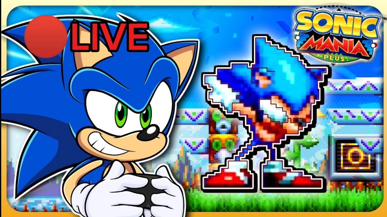 [🔴LIVE] SONIC MANIA Ultimate STREAM!
