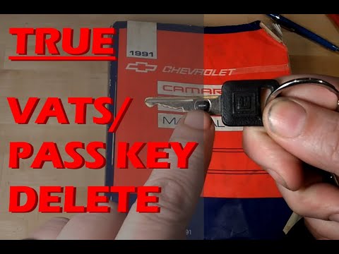 True GM VATS/Pass Key Delete (not bypass)